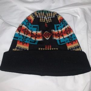 Pendleton Mens Aztec Stocking Cap/Hat